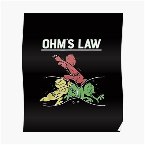 Ohms Law Funny Shirtelectrical Electronics Engineer Funny T Shirt