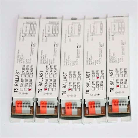 V Ac X W X W X W X W Wide Voltage T Electronic Ballast