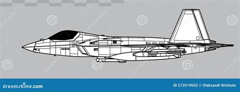 Kai Kf Boramae Vector Drawing Of Multirole Stealth Combat Aircraft