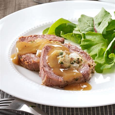 Slow Cooked Stuffed Flank Steak Recipe Taste Of Home