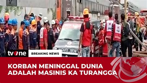 Korban Meninggal Dunia Masinis Asisten Masinis Pramugara