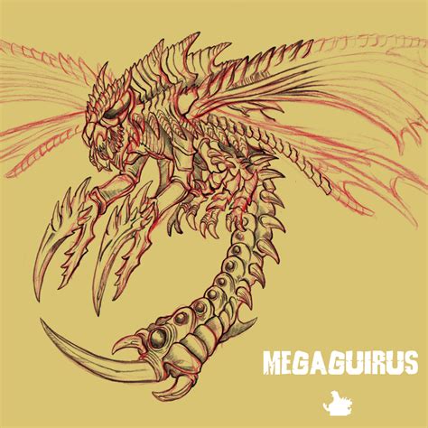 Megaguirus” 🐝 Megaguirus Meganeura Dragonfly Monsters Kaijus