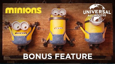 Minions Bad Guy Bios Bonus Feature YouTube