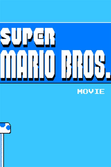 Super Mario Movie 2005 The Poster Database TPDb