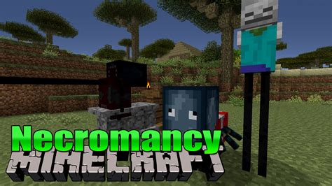 Necromancy Minecraft Mod Youtube