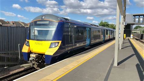 2x Southeastern Class 707s Departing Abbey Wood Youtube