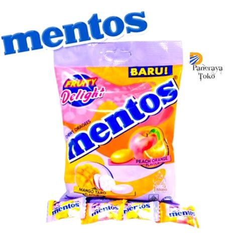 Jual PERMEN MENTOS FRUITY DELIGHT 1 PACK ISI 50 PCS Shopee Indonesia