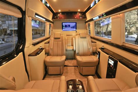 Über Luxurious Mercedes Benz Sprinter Puts Limos to Shame Carscoops