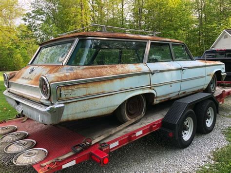 NO RESERVE 1963 FORD GALAXIE COUNTRY SEDAN WAGON For Sale