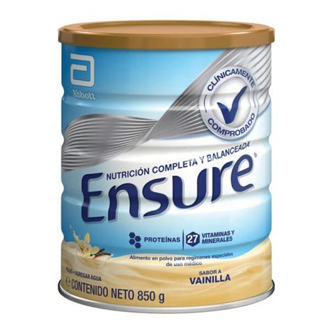 Ensure Vainilla G Abbott Ecofarmacias