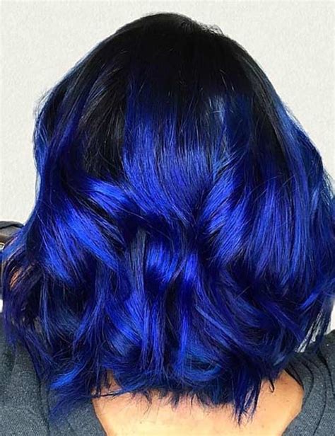 58 HQ Photos Black And Dark Blue Ombre Hair / 40 Fairy-Like Blue Ombre ...