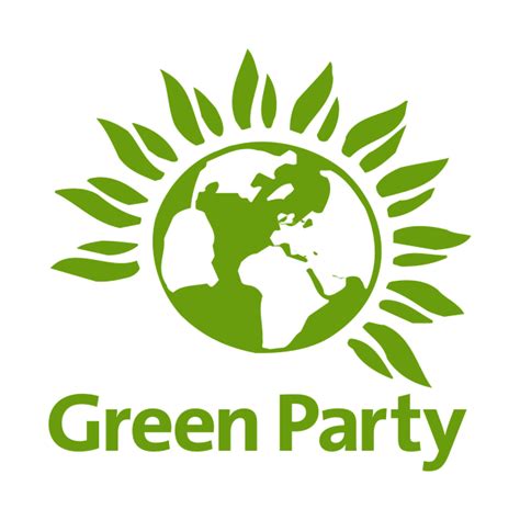 Green Party Logo Green Party Logo Mask Teepublic