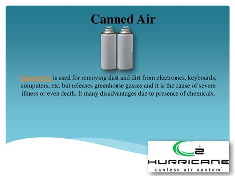 PPT - Canned Air, canlessair PowerPoint Presentation, free download ...