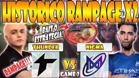 Thunder Awaken Vs Nigma Galaxy Bo Game Eliminaci N Pakazs Vs Sumail