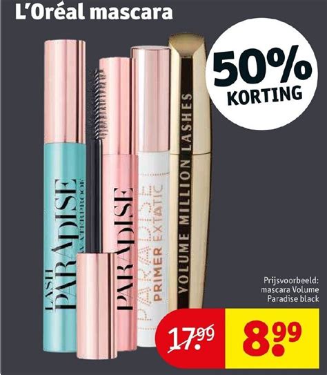 L Oreal Mascara Aanbieding Bij Kruidvat