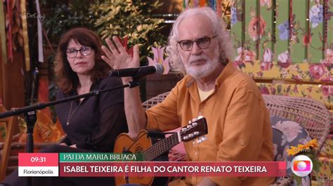 Pantanal Renato Teixeira não vê cenas quentes da filha Isabel