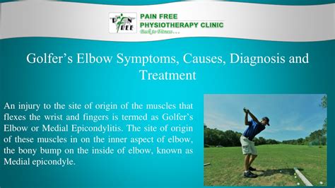 PPT - Golfer’s Elbow Symptoms, Causes, Diagnosis and Treatment ...