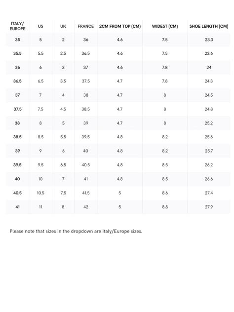 SIZE GUIDE – GRAY MATTERS