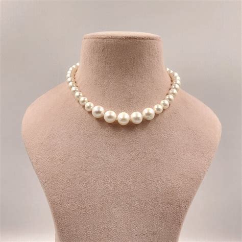 Graded Freshwater Pearl Necklace For Women Classic Pearl Necklace In