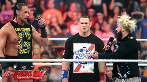 John Cena Enzo Amore Big Cass Zetteln Ein Wortgefecht An Raw