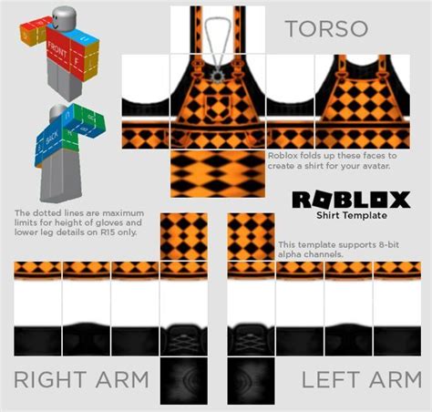 Roblox Shirt Shirt Template Create Shirts Dotted Line Alpha Channel