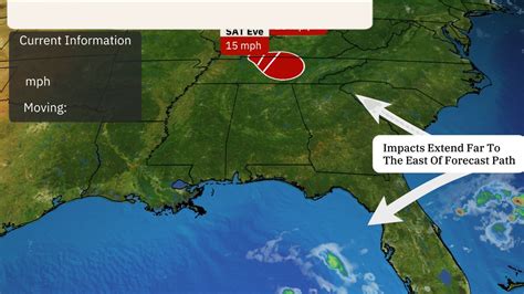 Florida Tropical System Tracker Spaghetti Models Cone Satellite And