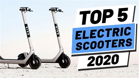 Top 5 Best Electric Scooters 2020 Electric Scooter Reviews Youtube