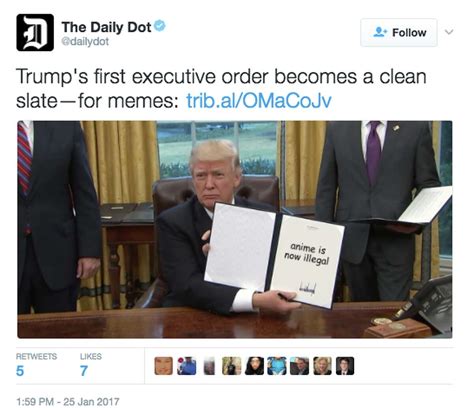 Social Media Turning Trump S Executive Orders Into Memes With Hilarious