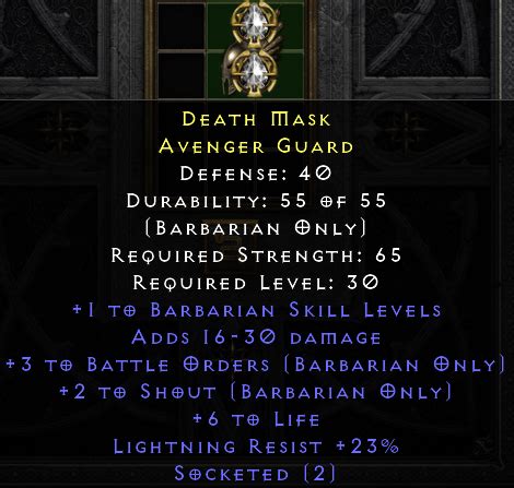 Ft X Lld Lvl Barb Helm Barb Bo Life Os Topic D Jsp