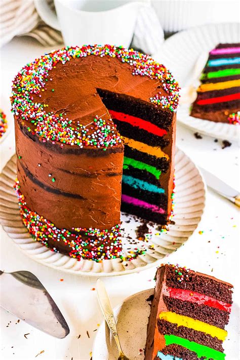 Rainbow Birthday Cake Recipe