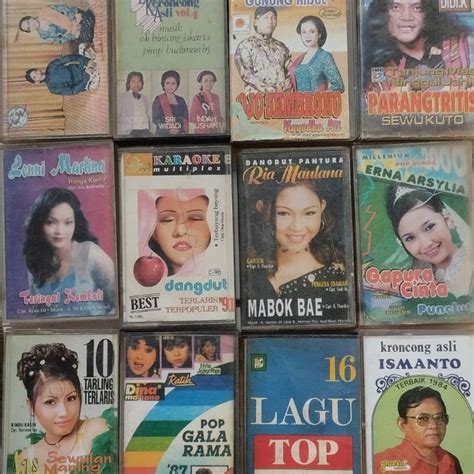 Jual Kaset Pita Jadul Original Musik Campuran Walkman Barang