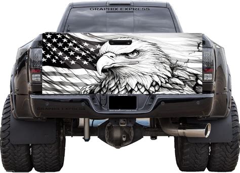 Amazon GRAPHIX EXPRESS Truck Tailgate Wrap For Pickup Trucks