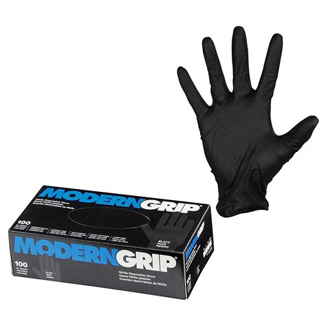 Modern Grip 18105 M Nitrile 8 Mil Thickness Premium Disposable Gloves