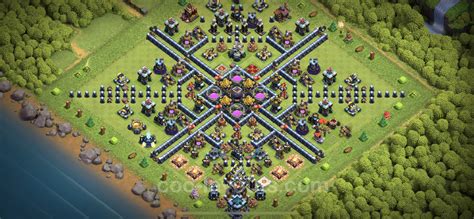 Farming Base TH13 with Link - Clash of Clans - Town Hall Level 13 Base Copy - (#3)