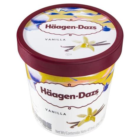 Sorvete Baunilha H Agen Dazs Pote Ml Tateno Supermercado