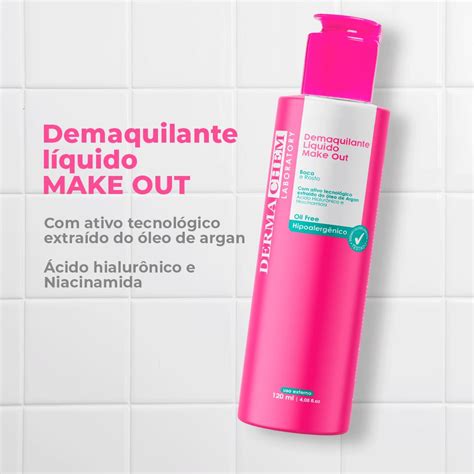 Demaquilante Líquido Make Out 120ml Dermachem