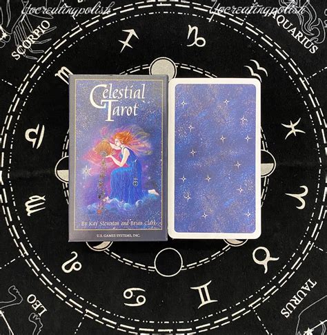 Celestial Tarot Cards A 78 Card Deck Guidebook PDF Tarot Etsy