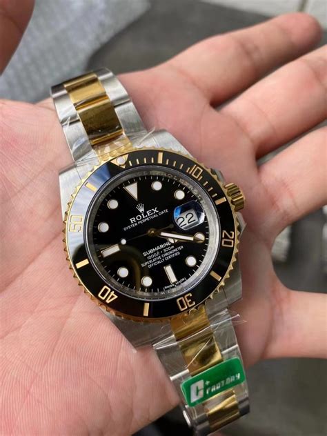 Review Of C Factory Two Tone Rolex Submariner