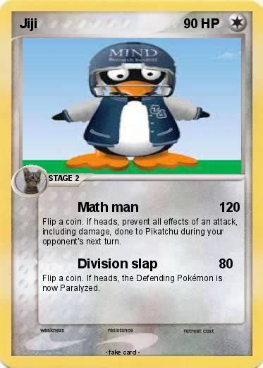 Pokémon Jiji 38 38 Math Man My Pokemon Card