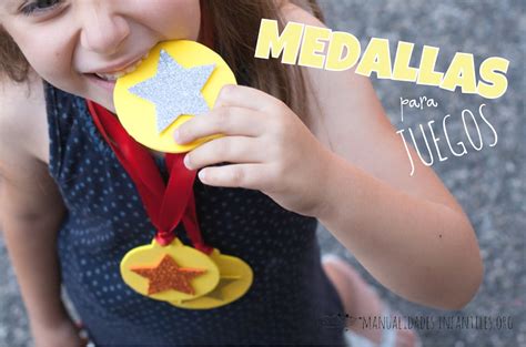 Medallas para niños Manualidades Infantiles