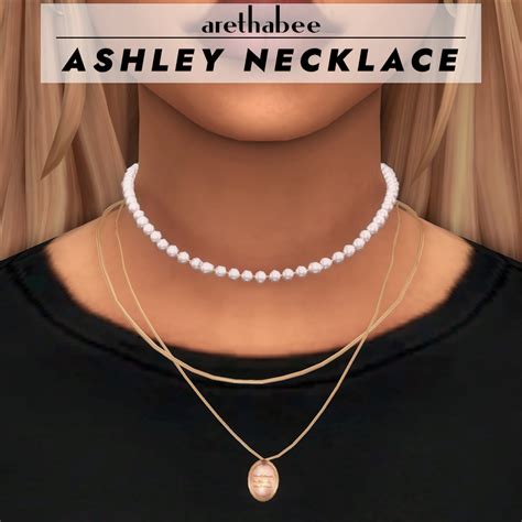 Ashley Necklace Create A Sim The Sims