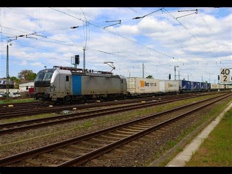 Railpool Siemens Vectron 193 099 9 Mit KLV Zug In Darmstadt