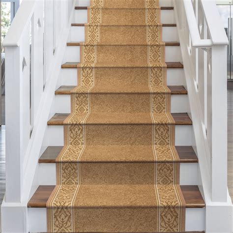 St Tropez Beige Stair Runners Runrug