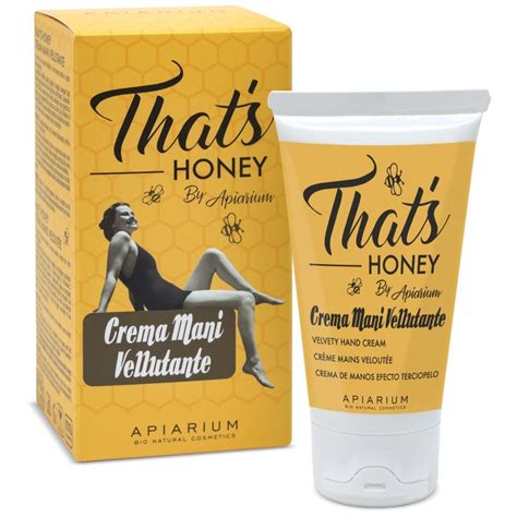 That S Honey Crema Mani Vellutante 50ml APIARIUM BIOS BioCosmetics