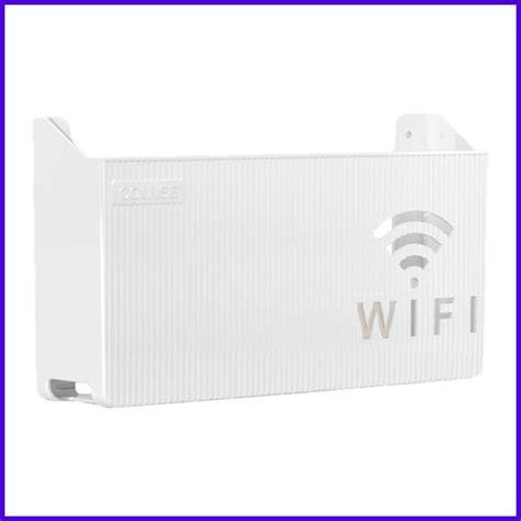 router hider box wall mounted boxes  home abs organizers case cable