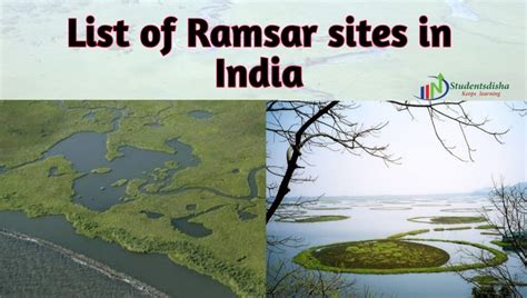 List Of 75 Ramsar Sites In India PDF Students Disha All Competitive