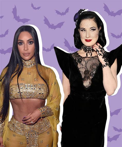 Three Celebrity-Inspired Halloween Makeup and Nail Looks