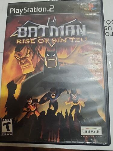 Ps2 Batman Rise Of Sin Tzu Complete Tested 8888320128 Ebay