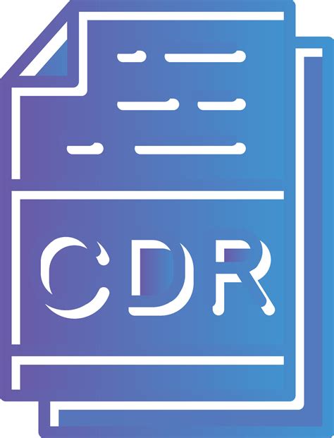 Cdr File Format Vector Icon Design 29420728 Vector Art at Vecteezy