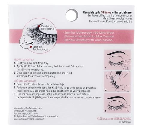 Kiss Lash Couture Naked Drama Tulle Pack Of Bold And Dramatic